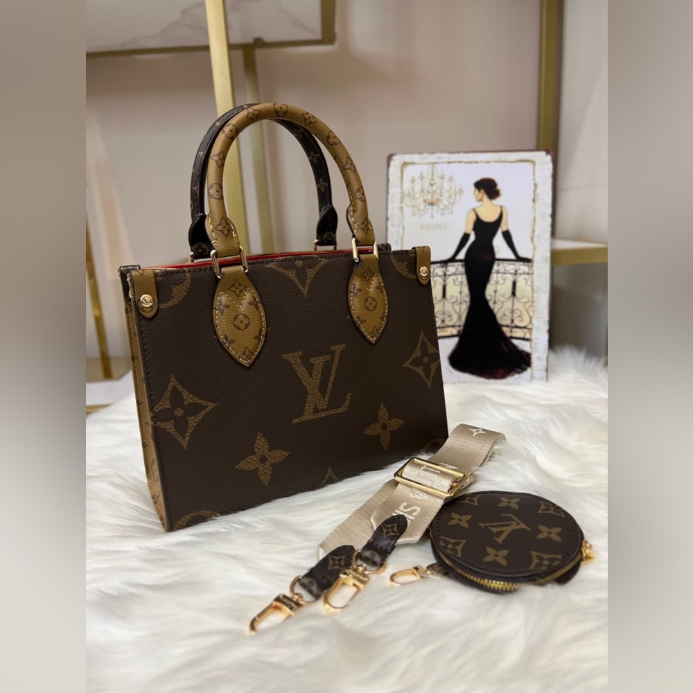 Leather bag with crossbody strap